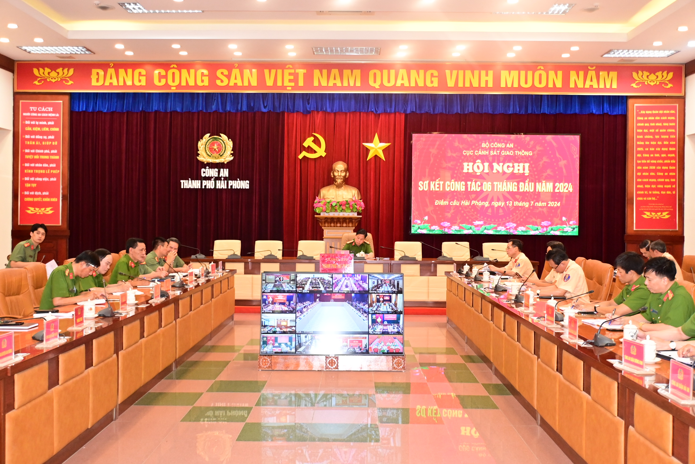 Cục Cảnh sát giao thông sơ kết công tác 6 tháng đầu năm 2024